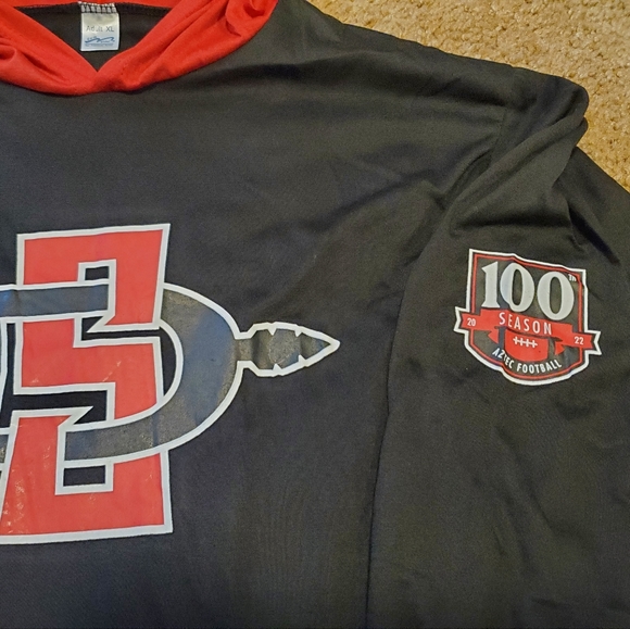 SDSU Aztecs Hoodie MEDIUM - Picture 5 of 9
